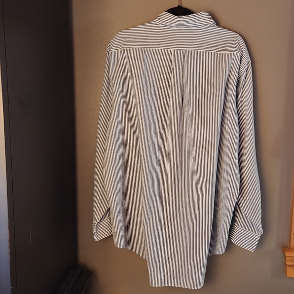 LL Bean Single Needle Tailoring Button Down Shirt Mens 18-35 - Picture 2 of 9